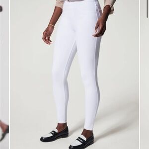 SPANX White High-Waisted Leggings